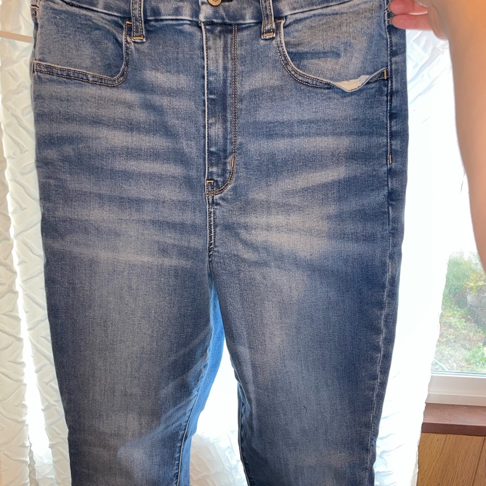 American eagle curvy high rise jeans